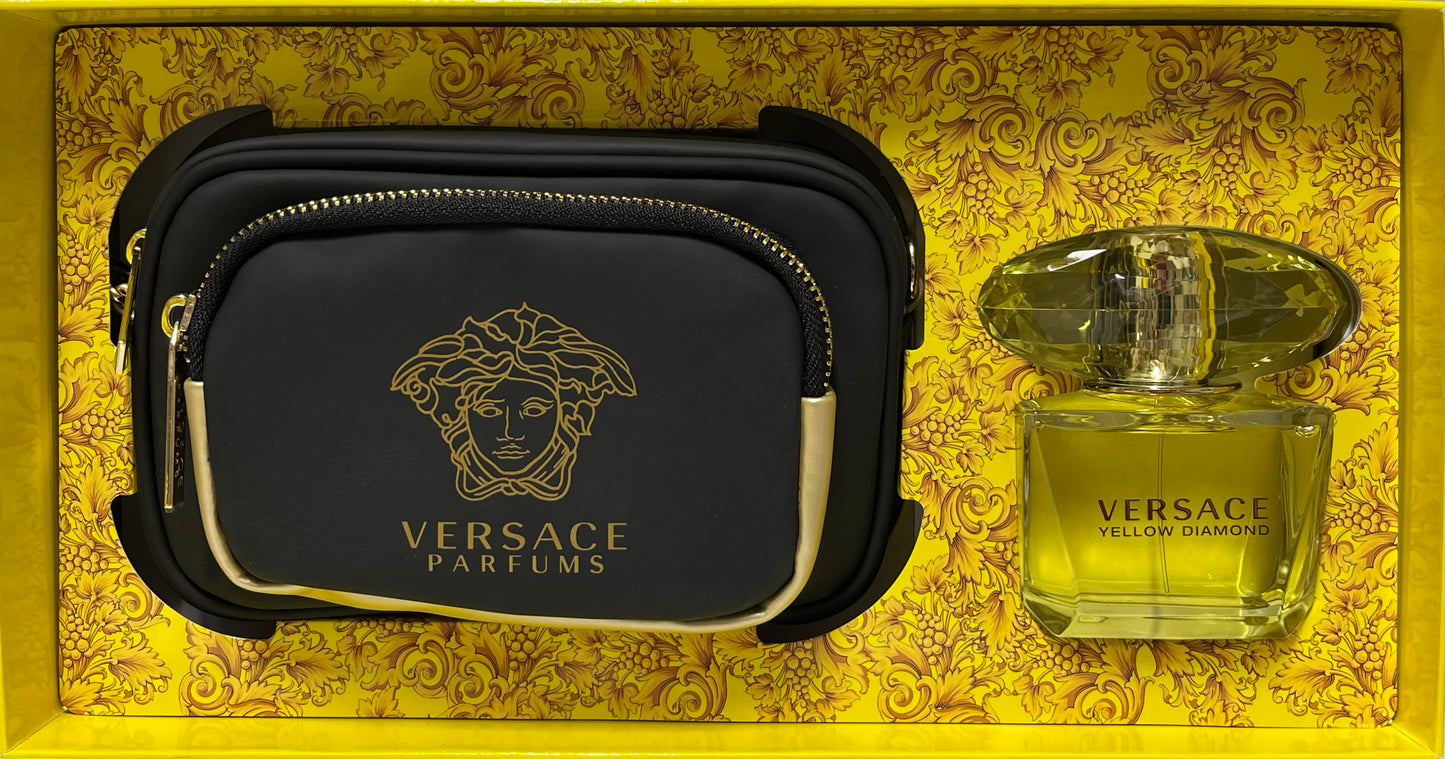 Versace Yellow Diamond Gift Set with Handbag