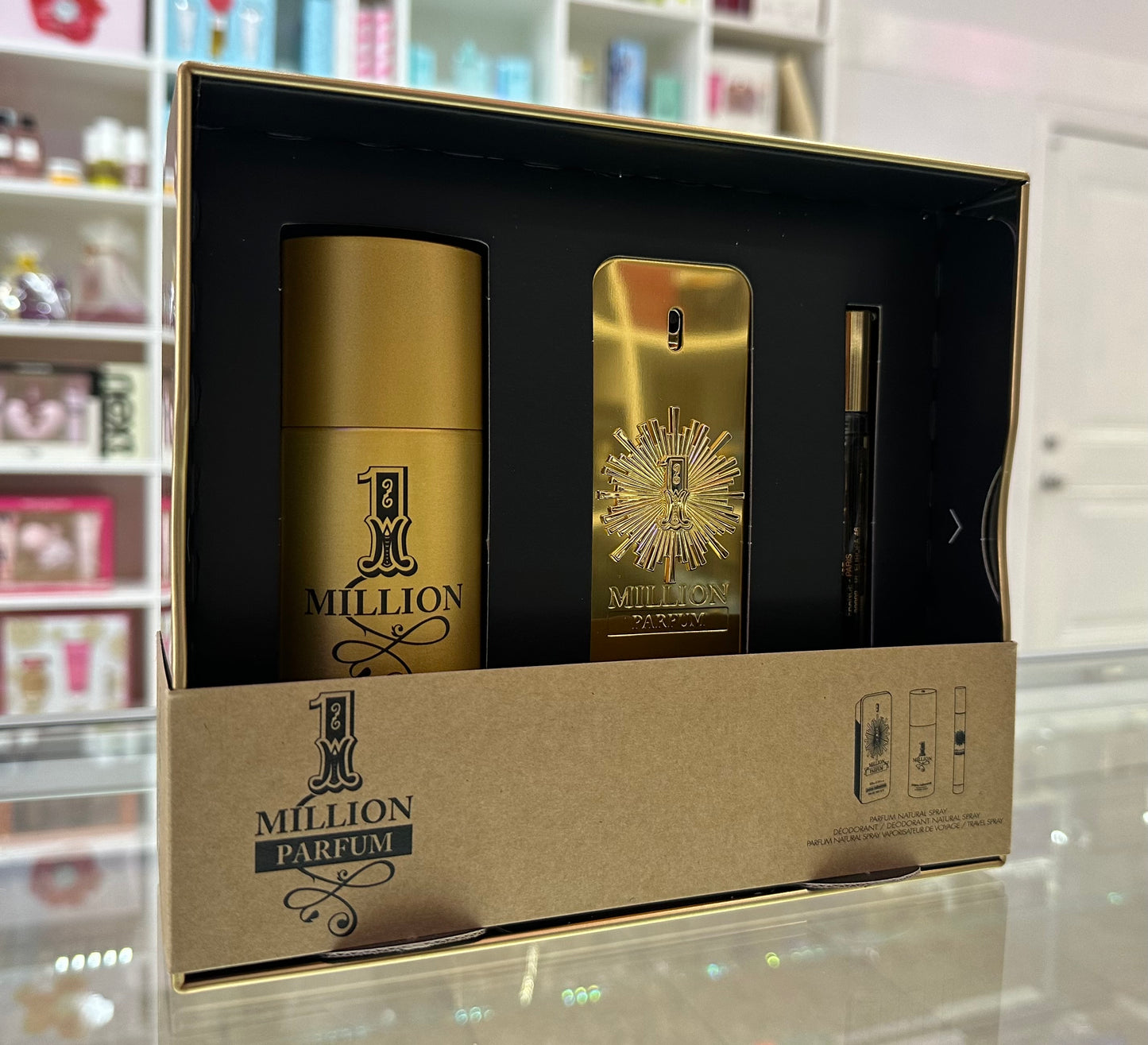 Paco Rabanne 1 Million Parfum 3PC Set