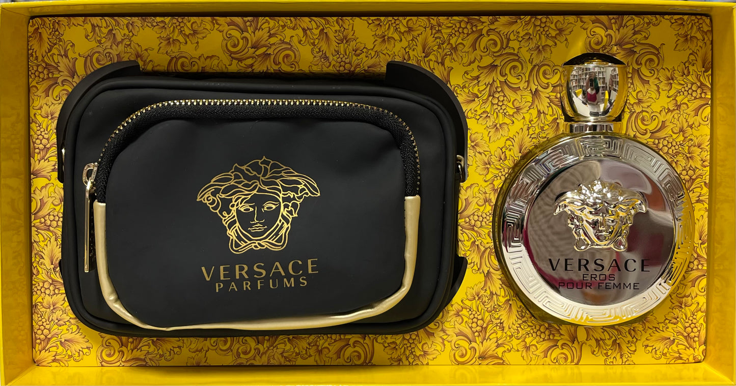 Versace Eros Pour Femme EDP 4pc Gift Set