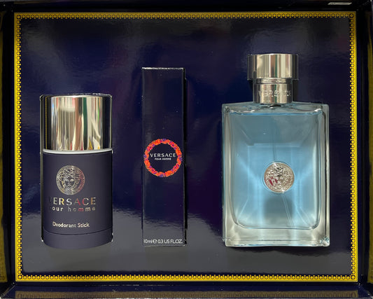 Versace Pour Homme 3pc Set