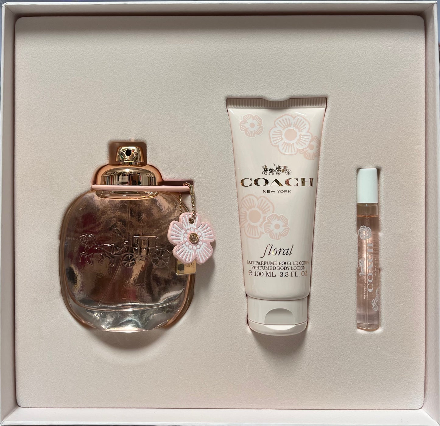 Coach Floral 3pc Set