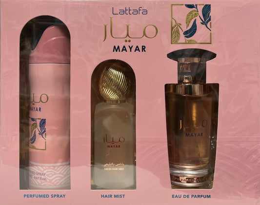 Lattafa Mayar 3pc Gift Set